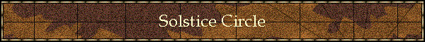 Solstice Circle
